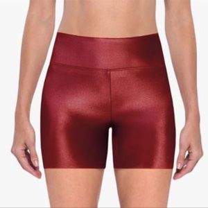 Koral NWOT Red Densonic Infinity Bike Shorts